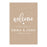 Custom Fall Kraft Paper Wedding Welcome Signs-Set of 1-Andaz Press-Classic Script-