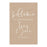 Custom Fall Kraft Paper Wedding Welcome Signs-Set of 1-Andaz Press-Classic Script-