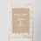 Custom Fall Kraft Paper Wedding Welcome Signs-Set of 1-Andaz Press-Classic Script-