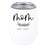 Custom Funny Mother's Day Wine Tumbler with Lid 12 Oz Stemless Stainless Steel Insulated-Set of 1-Andaz Press-Mom's Reason To Wine Custom Names-