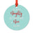 Custom Funny Pregnancy Round Metal Christmas Ornaments, Includes Ribbon and Gift Bag, Year-Set of 1-Andaz Press-Pregnant AF-