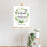 Custom Greenery Baby Shower Canvas Welcome Signs-Set of 1-Andaz Press-Gold Greenery Baby-