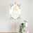 Custom Greenery Baby Shower Canvas Welcome Signs-Set of 1-Andaz Press-Gold Greenery Baby-