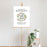 Custom Greenery Baby Shower Canvas Welcome Signs-Set of 1-Andaz Press-Gold Greenery Baby-