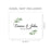 Custom Greenery Canvas Wedding Guestbook Welcome Signs-Set of 1-Andaz Press-Fall Leaf Greenery Monogram Wreath-
