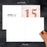 Custom Jumbo Happy 15 Birthday Card with Envelope-Set of 1-Andaz Press-Rose Gold-