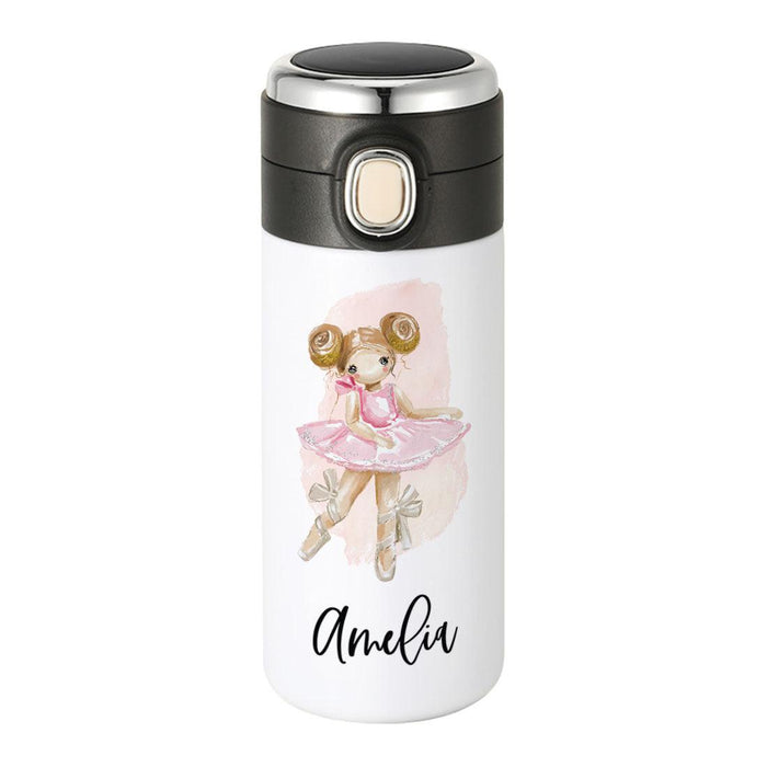 Custom Kids Tumbler Stainless Steel Water Bottle - Birthday Party Favors Gifts-Set of 1-Andaz Press-Safari Animals-