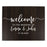 Custom Large Rustic Wooden Welcome Sign for Wedding - 30 Designs-Set of 1-Andaz Press-Welcome Script-