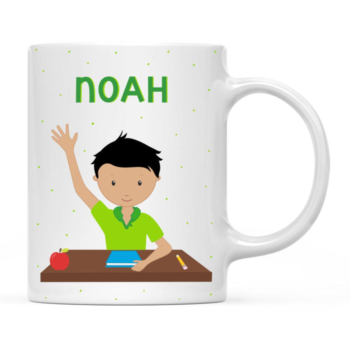 Custom Milk Hot Chocolate Kids Part 1 Coffee Mug-Set of 1-Andaz Press-Baby Elephant-