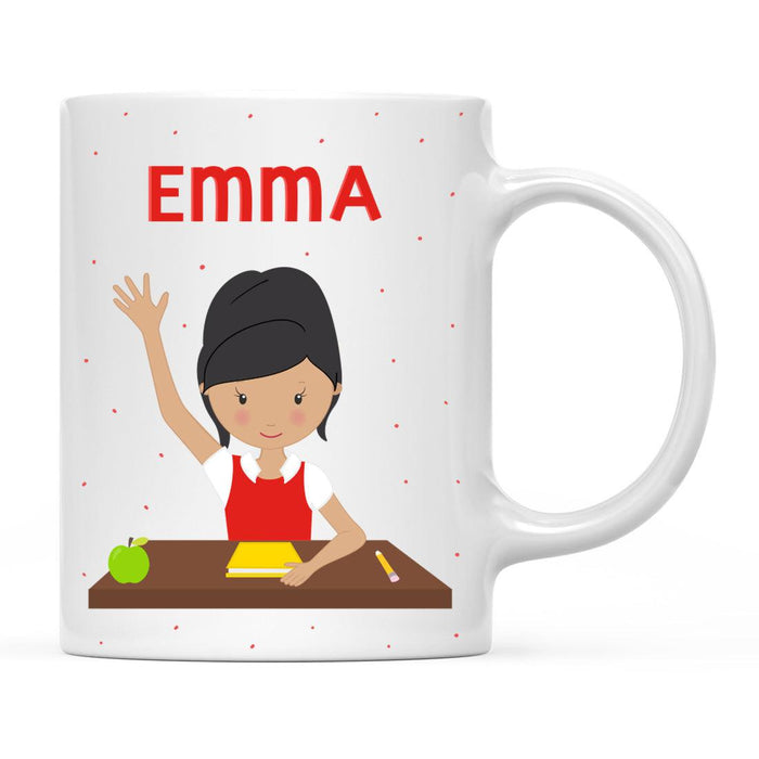 Custom Milk Hot Chocolate Kids Part 1 Coffee Mug-Set of 1-Andaz Press-Baby Elephant-