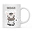 Custom Milk Hot Chocolate Kids Part 1 Coffee Mug-Set of 1-Andaz Press-Baby Elephant-