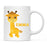 Custom Milk Hot Chocolate Kids Part 1 Coffee Mug-Set of 1-Andaz Press-Baby Elephant-