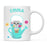 Custom Milk Hot Chocolate Kids Part 1 Coffee Mug-Set of 1-Andaz Press-Mint Green Garden Watering Can-