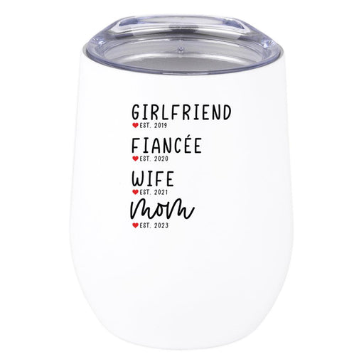 Personalized Mother's Day 20 oz Insulated Stainless Steel Wine Tumbler Koyal Wholesale