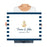 Custom Nautical Canvas Wedding Guestbook Welcome Signs-Set of 1-Andaz Press-Nautical Floral Anchor-