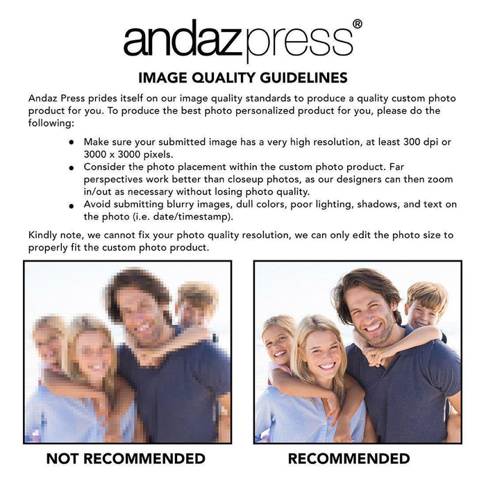 Custom Photo Canvas Wedding Guestbook Welcome Signs-Set of 1-Andaz Press-Photo Find Joy In The Journey-
