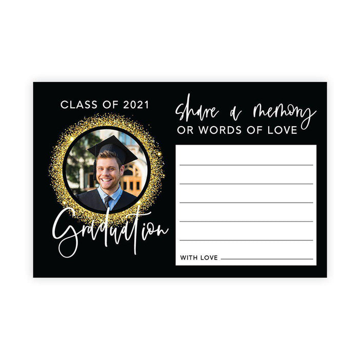 Custom Photo Share a Memory Cards for Weddings, Celebrations, and Life Events-Set of 52-Andaz Press-Graduation-