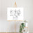 Custom Quote Canvas Wedding Guestbook Signs-Set of 1-Andaz Press-Vertical Modern Quote-