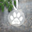 Custom Round Clear Acrylic Christmas Tree Ornament Keepsake, Pet Memorial, For Pet Lovers, Dog Lovers, Dog Parents-Set of 1-Andaz Press-Pet Dog-