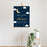 Custom Twinkle Twinkle Little Star Baby Shower Canvas Welcome Signs-Set of 1-Andaz Press-Twinkle Twinkle Little Star-