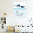Custom Whale Baby Shower Canvas Welcome Signs-Set of 1-Andaz Press-Baby Whale-
