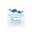 Custom Whale Baby Shower Canvas Welcome Signs-Set of 1-Andaz Press-Baby Whale-