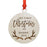 Custom Year Family Laser Engraved Wood Christmas Ornament, Deer Antlers Design 1-Set of 1-Andaz Press-Mommy Mommy-