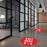 Directional Arrows Floor Round Covid Business Sign Vinyl Sticker Decals-Set of 50-Andaz Press-Social Distancing-