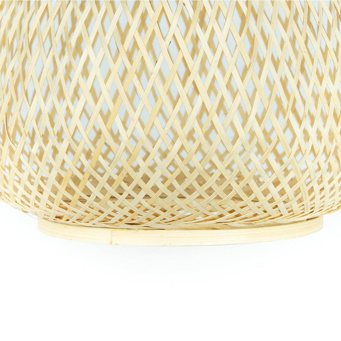 Dome Rattan Chandelier Bamboo Rattan Pendant Light Lamp-Set of 1-Koyal Wholesale-