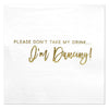 Don't Take My Drink Funny Cocktail Napkins-Set of 50-Andaz Press-