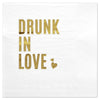 Drunk In Love Funny Cocktail Napkins-Set of 50-Andaz Press-