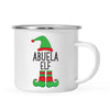 Elf Design Spanish Family Campfire Coffee Mug-Set of 1-Andaz Press-Abuela-