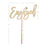 Engaged Laser Cut Wood Cake Topper-Set of 1-Andaz Press-Natural-