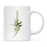 Exotic Tropical Monogram Ceramic Coffee Mug-Set of 1-Andaz Press-Letter A-