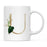 Exotic Tropical Monogram Ceramic Coffee Mug-Set of 1-Andaz Press-Letter A-