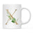Exotic Tropical Monogram Ceramic Coffee Mug-Set of 1-Andaz Press-Letter A-