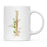 Exotic Tropical Monogram Ceramic Coffee Mug-Set of 1-Andaz Press-Letter A-