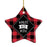 Family Star Shaped Porcelain Ornament Collection 1-Set of 1-Andaz Press-Bestie-