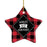 Family Star Shaped Porcelain Ornament Collection 1-Set of 1-Andaz Press-Godfather-