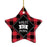 Family Star Shaped Porcelain Ornament Collection 1-Set of 1-Andaz Press-Memaw-