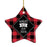 Family Star Shaped Porcelain Ornament Collection 2-Set of 1-Andaz Press-Step Sister-