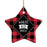 Family Star Shaped Porcelain Ornament Collection 2-Set of 1-Andaz Press-Uncle-