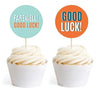 Farewell Retirement Good Luck! Cupcake Toppers DIY Kit-Set of 20-Andaz Press-