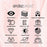 Fill In DIY Scratch-Off Vouchers Couples Date Cards, Valentine’s Day Love Coupons-Set of 60-Andaz Press-Polka Dots-