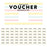 Fill In DIY Scratch-Off Vouchers Couples Date Cards, Valentine’s Day Love Coupons-Set of 60-Andaz Press-Pastel Stripes-