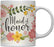 Floral Flowers Wedding Party Ceramic Coffee Mug-Set of 1-Andaz Press-Bride-
