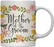 Floral Flowers Wedding Party Ceramic Coffee Mug-Set of 1-Andaz Press-Bride-