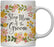 Floral Flowers Wedding Party Ceramic Coffee Mug-Set of 1-Andaz Press-Bride-