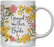 Floral Flowers Wedding Party Ceramic Coffee Mug-Set of 1-Andaz Press-Bride-