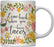 Floral Flowers with Funny Rude Quote Ceramic Coffee Mug-Set of 1-Andaz Press-Do Epic Shit-